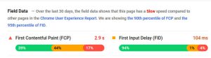 WP Engine Google Performance Score